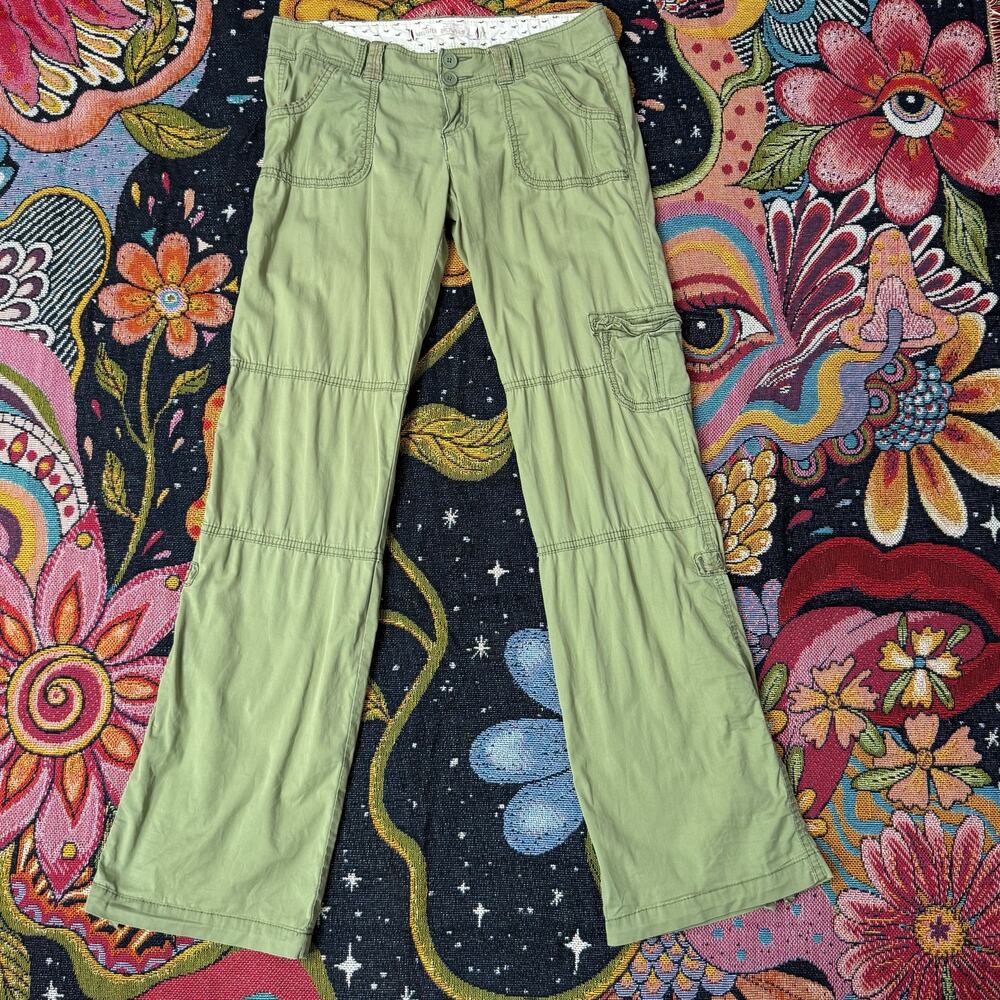 Vintage 90s Y2k Hollister Convertible Low Rise Cargo Pant Grunge SoCal Utility 1